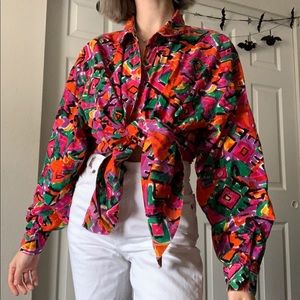 VINTAGE / 80s blouse